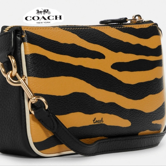 🐯Coach Nolita 19 With Tiger Print - Picture 3 of 6